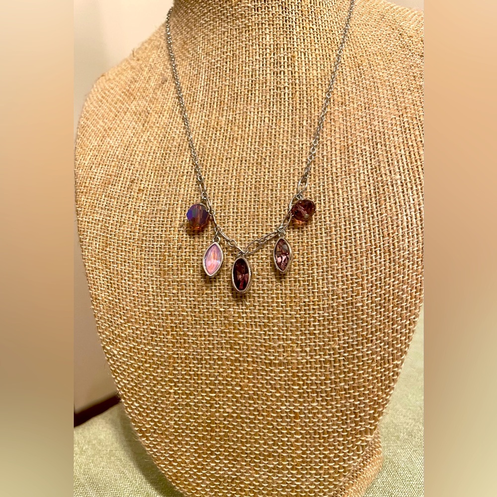 Windfall Necklace, Rhodium Plating - Picture 4 of 4